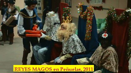 Los reyes magos en Peuelas, 2011
